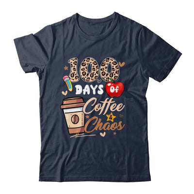 100 Days Of Coffee And Chaos 100 Days Student Teacher Shirt & Hoodie | teecentury