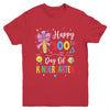 100 Days Of Kindergarten Happy 100th Day Of School Teachers Youth Shirt | teecentury
