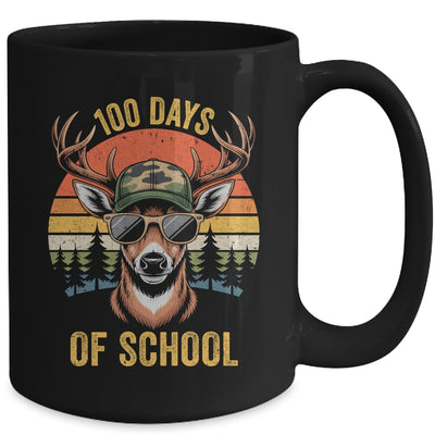 100 Days Of School Deer Hunting Boy Camo Boy Girl Teacher Mug | teecentury
