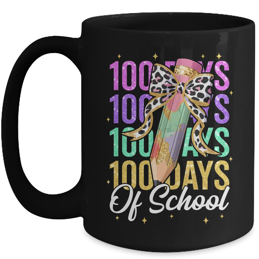 100 Days Of School Teacher 100th Day Of School Girls Kids Mug | teecentury