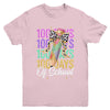 100 Days Of School Teacher 100th Day Of School Girls Kids Youth Shirt | teecentury