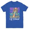 100 Days Of School Teacher 100th Day Of School Girls Kids Youth Shirt | teecentury