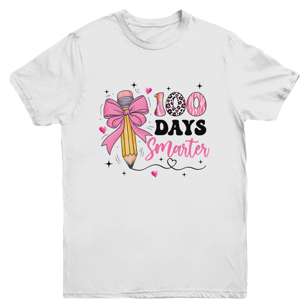 100 Days Smarter 100th Day Of School Kindergarten T-Shirts