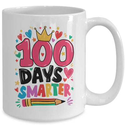 100 Days Smarter 100th Day Of School Kids Girls Teacher Mug | teecentury