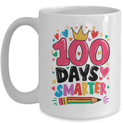 100 Days Smarter 100th Day Of School Kids Girls Teacher Mug | teecentury