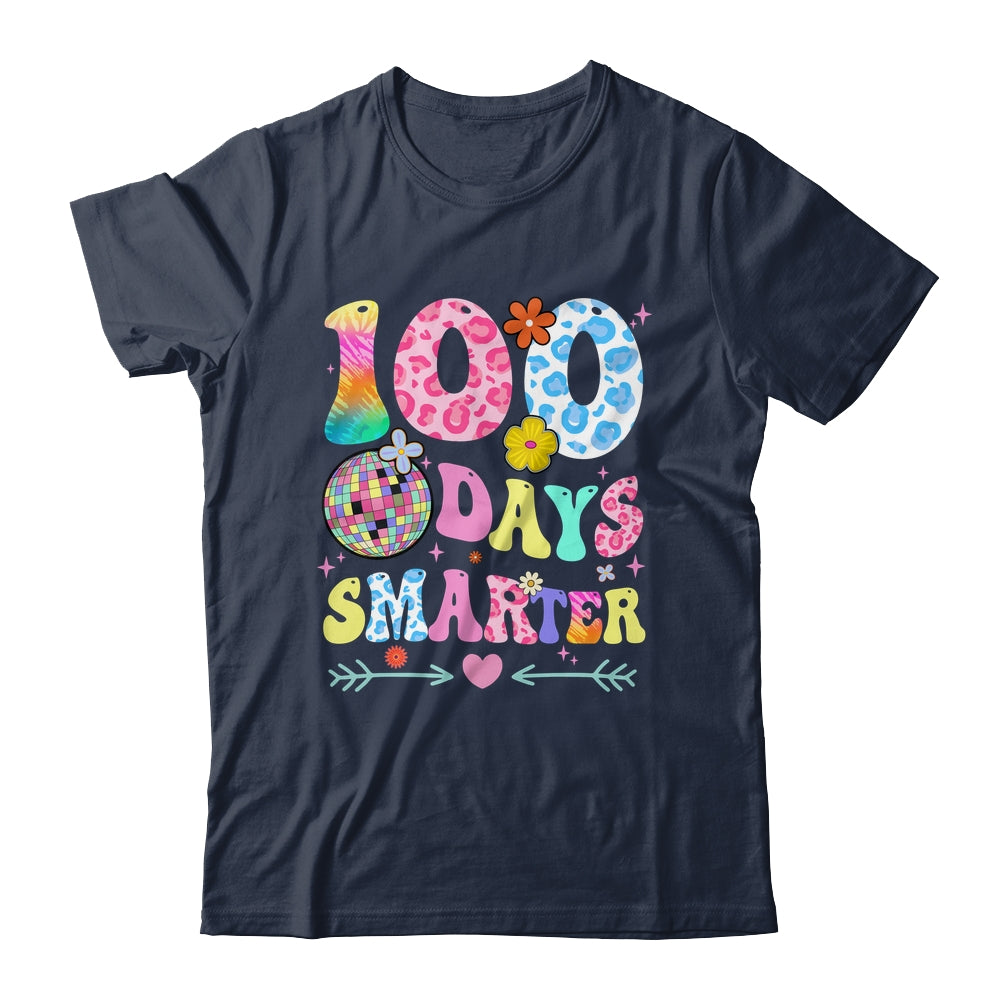 100 Days Smarter Happy 100th Day Of School Kids Boys Girls Shirt & Hoodie | teecentury