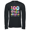 100 Days Smarter Happy 100th Day Of School Kids Boys Girls Shirt & Hoodie | teecentury