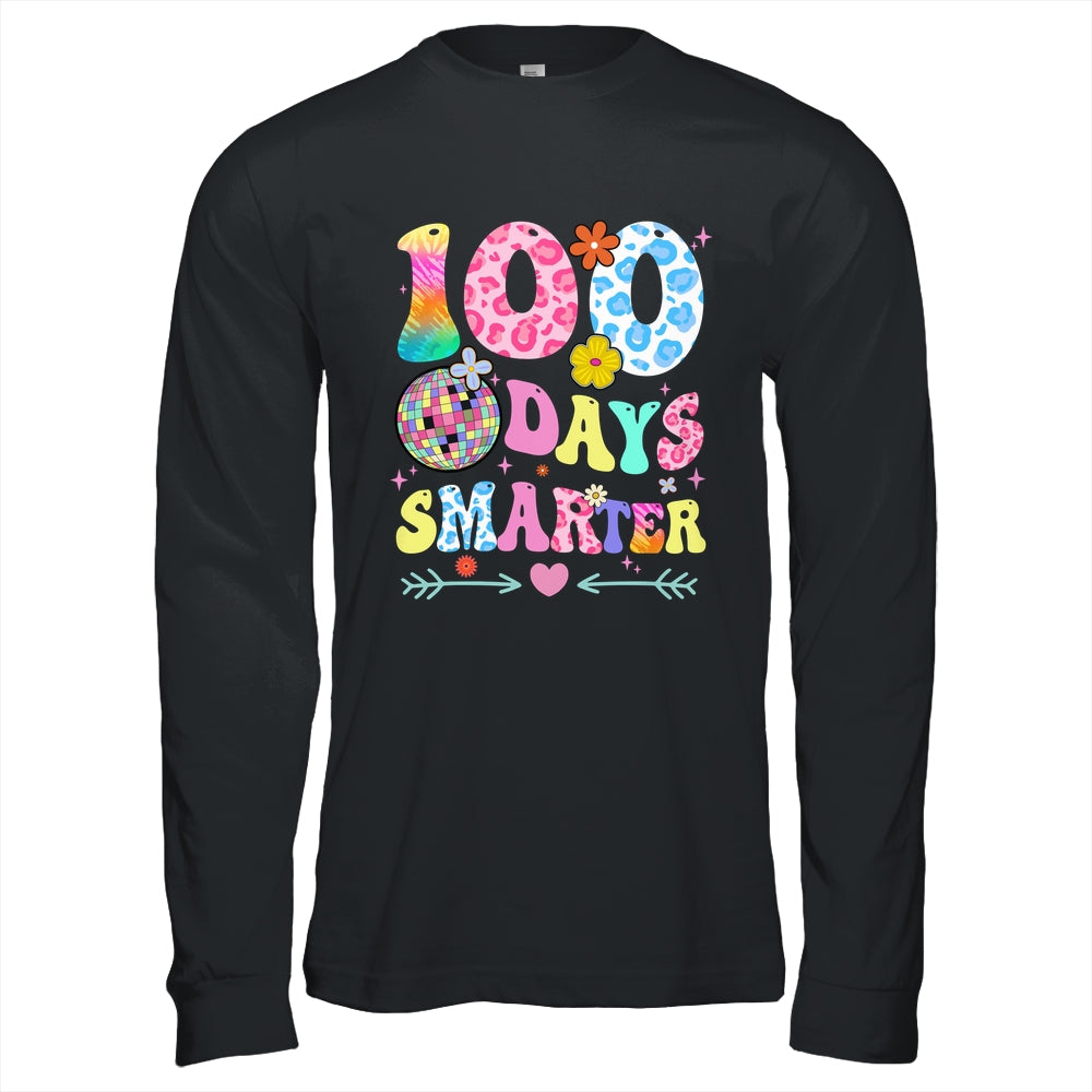 100 Days Smarter Happy 100th Day Of School Kids Boys Girls Shirt & Hoodie | teecentury