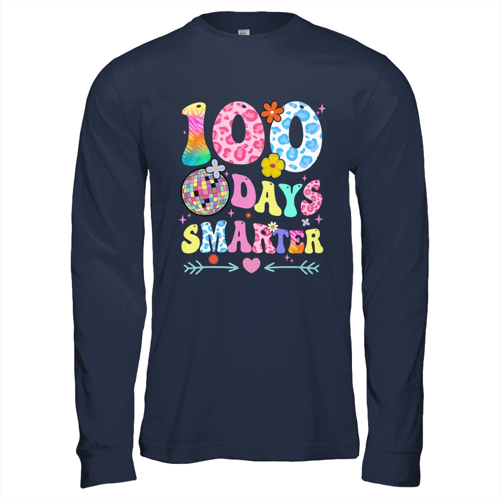 100 Days Smarter Happy 100th Day Of School Kids Boys Girls Shirt & Hoodie | teecentury