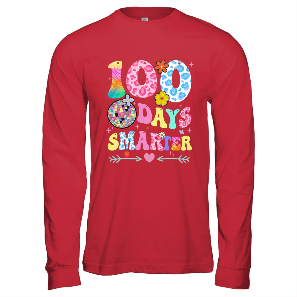 100 Days Smarter Happy 100th Day Of School Kids Boys Girls Shirt & Hoodie | teecentury