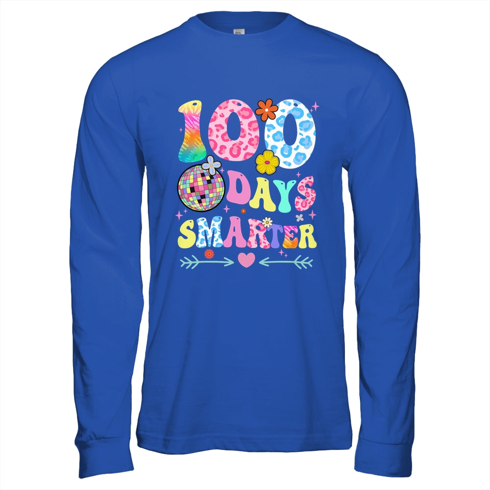 100 Days Smarter Happy 100th Day Of School Kids Boys Girls Shirt & Hoodie | teecentury