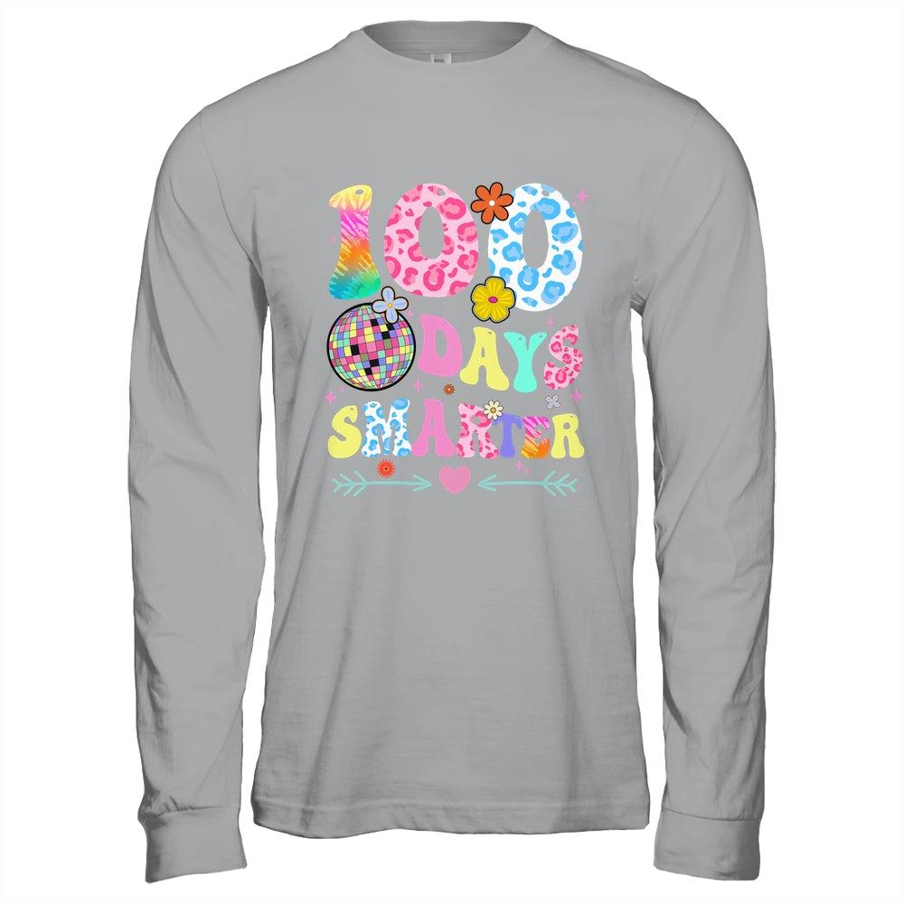 100 Days Smarter Happy 100th Day Of School Kids Boys Girls Shirt & Hoodie | teecentury