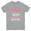 100 Days Sprinkled With Fun Cupcake 100th Day Of School Girl Youth Shirt | teecentury