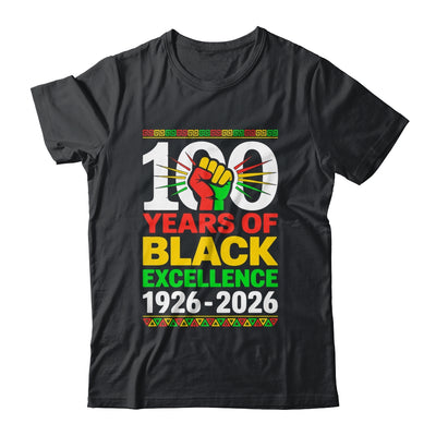 100 Years Of Black Excellence Centennial Black History Month Shirt & Hoodie | teecentury