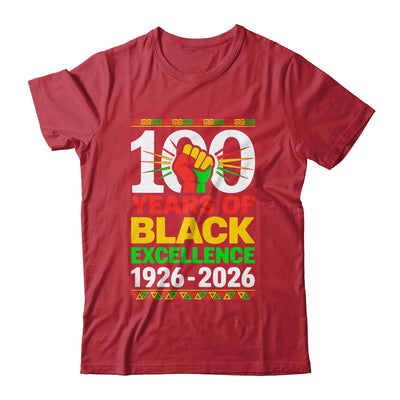 100 Years Of Black Excellence Centennial Black History Month Shirt & Hoodie | teecentury