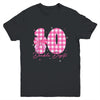 10 Double Digits 10th Birthday Girl Coquette 10 Year Old Youth Shirt | teecentury