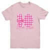 10 Double Digits 10th Birthday Girl Coquette 10 Year Old Youth Shirt | teecentury