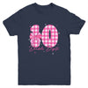 10 Double Digits 10th Birthday Girl Coquette 10 Year Old Youth Shirt | teecentury