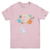 10 Years Old Birthday Boy Astronaut Space 10th Birthday Youth Shirt | teecentury