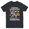 10th Birthday Astronaut 10 Years Old Outer Space Birthday Youth Shirt | teecentury