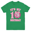 10th Birthday Coquette Bow Disco Ball 10 Year Old Birthday Youth Shirt | teecentury