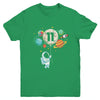 11 Years Old Birthday Boy Astronaut Space 11th Birthday Youth Shirt | teecentury