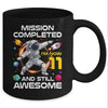 11th Birthday Astronaut 11 Years Old Outer Space Birthday Mug | teecentury