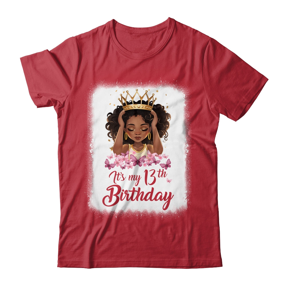 13 Year Old Gift Women Girls Teenager It's My 13th Birthday Shirt & Tank Top | teecentury