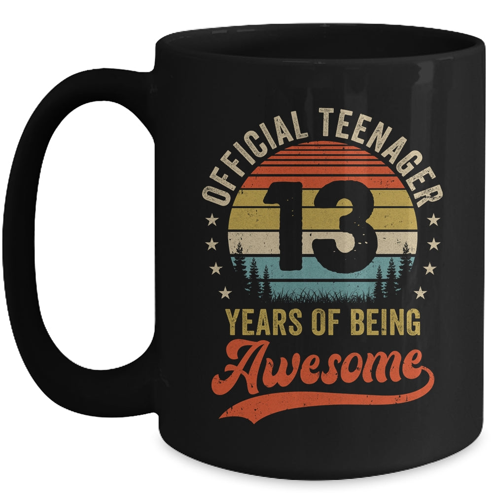 13th Birthday Gifts 13 Year Old Boys Girls Official Teenager Mug | teecentury