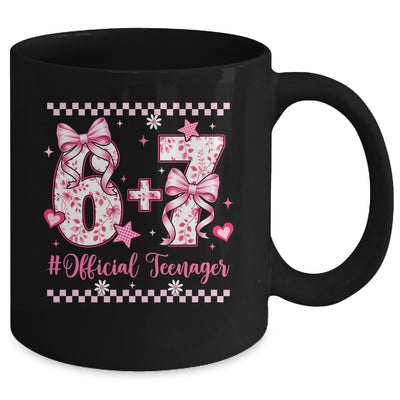 13th Birthday Girls 13 Years Official Teenager Six Seven Mug | teecentury
