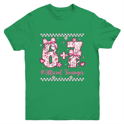 13th Birthday Girls 13 Years Official Teenager Six Seven Youth Shirt | teecentury