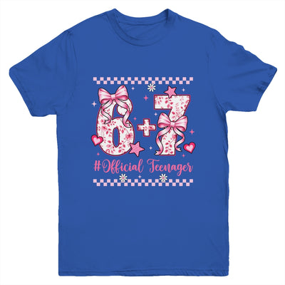 13th Birthday Girls 13 Years Official Teenager Six Seven Youth Shirt | teecentury