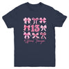 13th Birthday Pink Coquette Bow 13 Year Old Birthday Girl Youth Shirt | teecentury
