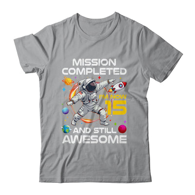15th Birthday Astronaut 15 Years Old Outer Space Birthday Shirt & Hoodie | teecentury