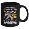 16th Birthday Astronaut 16 Years Old Outer Space Birthday Mug | teecentury