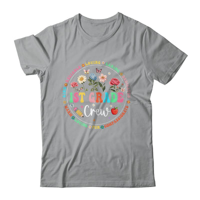 1st Grade Crew Back To School Kindergarten Teacher Kids Shirt & Hoodie | teecentury