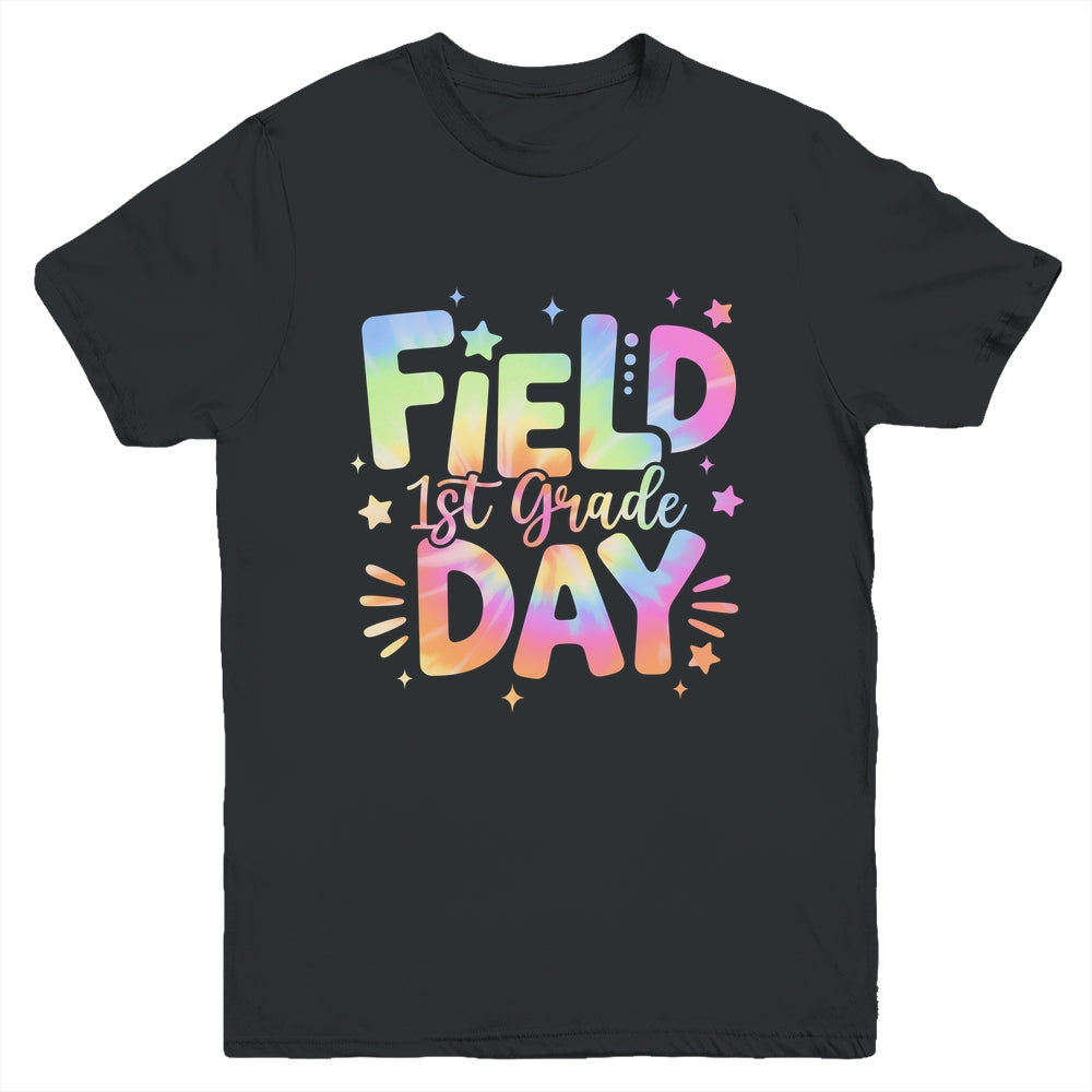 1st Grade Field Day 2025 Let The Games Begin Kids Teacher Youth Shirt | teecentury