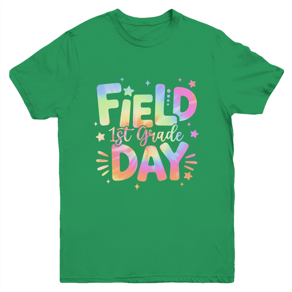1st Grade Field Day 2025 Let The Games Begin Kids Teacher Youth Shirt | teecentury