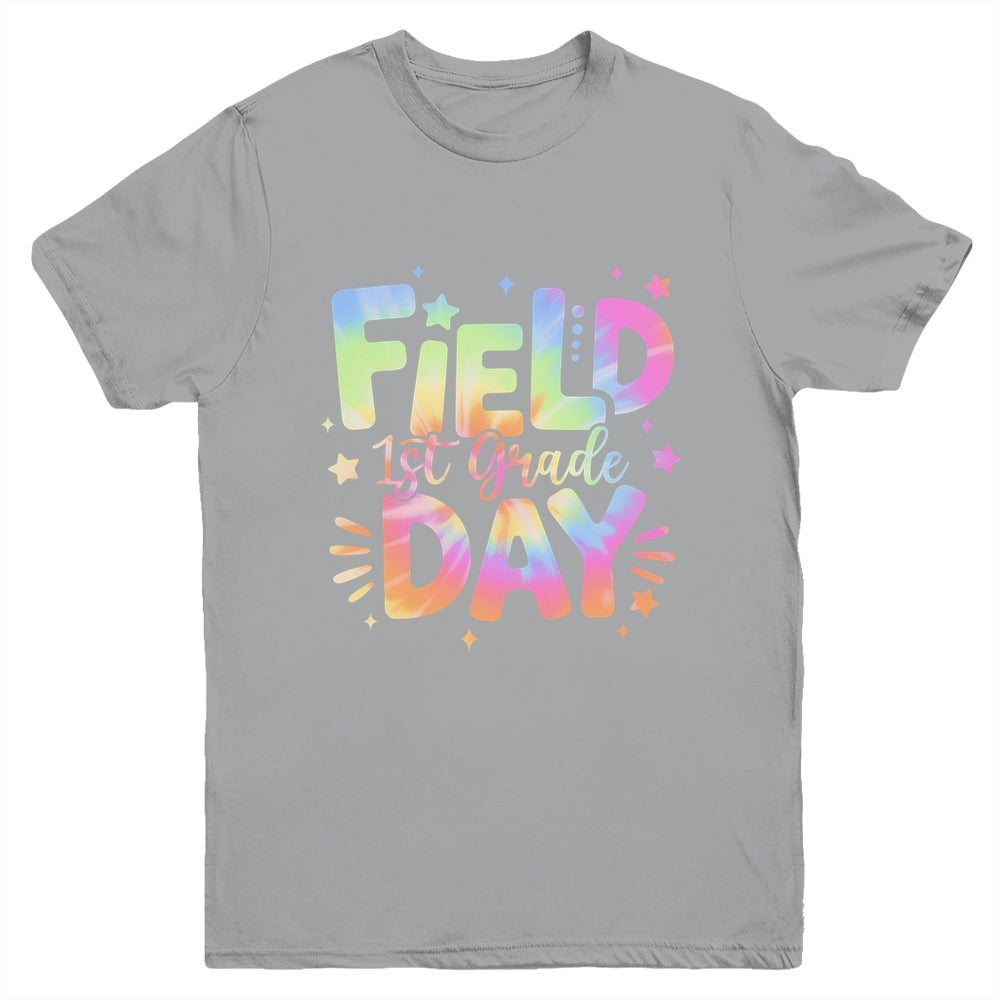 1st Grade Field Day 2025 Let The Games Begin Kids Teacher Youth Shirt | teecentury