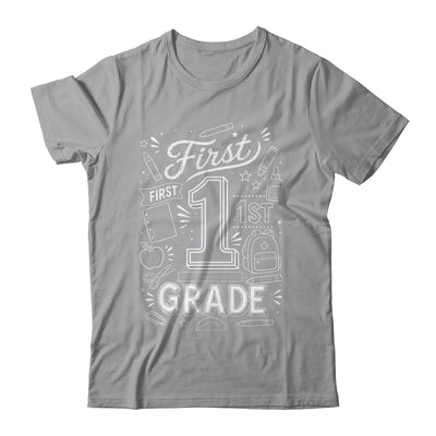 1st Grade For Boys Back To School First Day First Grade Shirt & Hoodie | teecentury