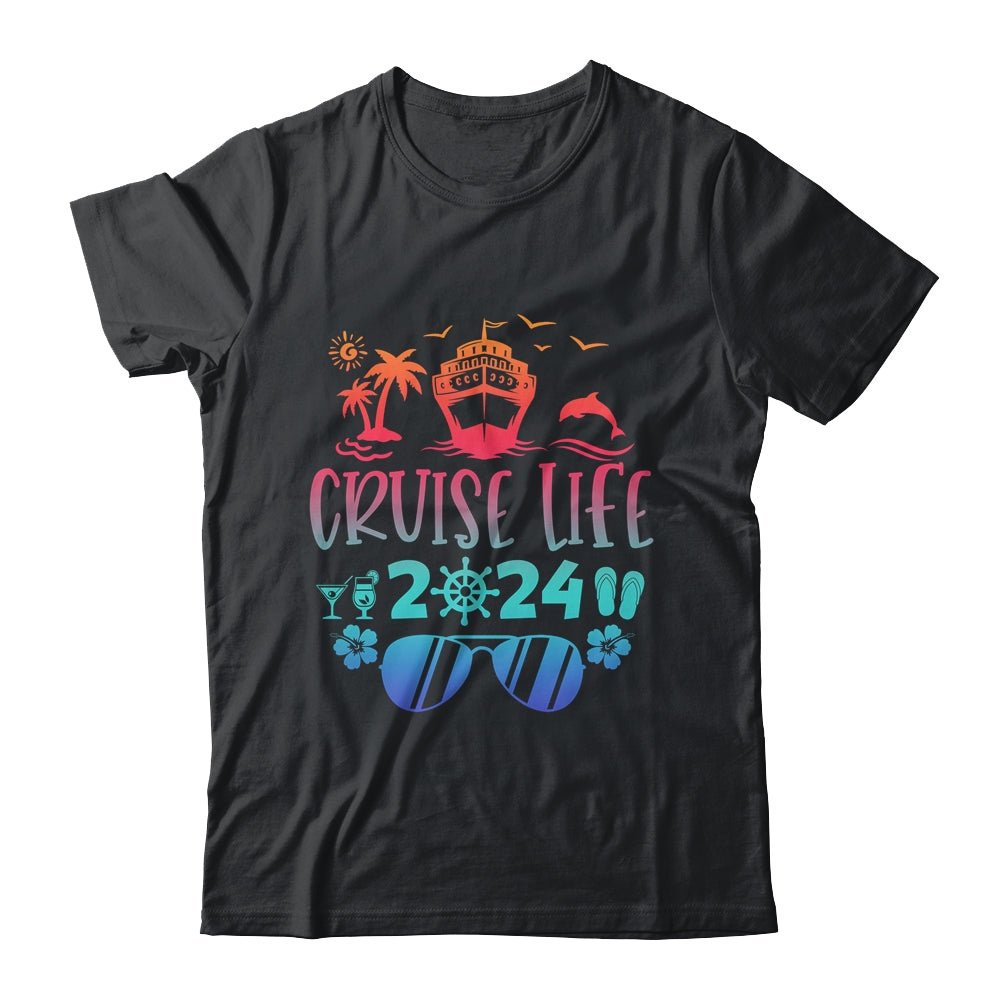 2024 Cruise Life Family Vacation Beach Matching Group Shirt & Tank Top | teecentury