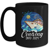 2024 New Years Cruise Nye Funny Cruising Vacation Mug | teecentury