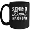 2024 Senior Drum Major Dad 2024 Marching Band Parent Mug | teecentury