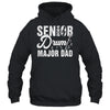 2024 Senior Drum Major Dad 2024 Marching Band Parent Shirt & Hoodie | teecentury