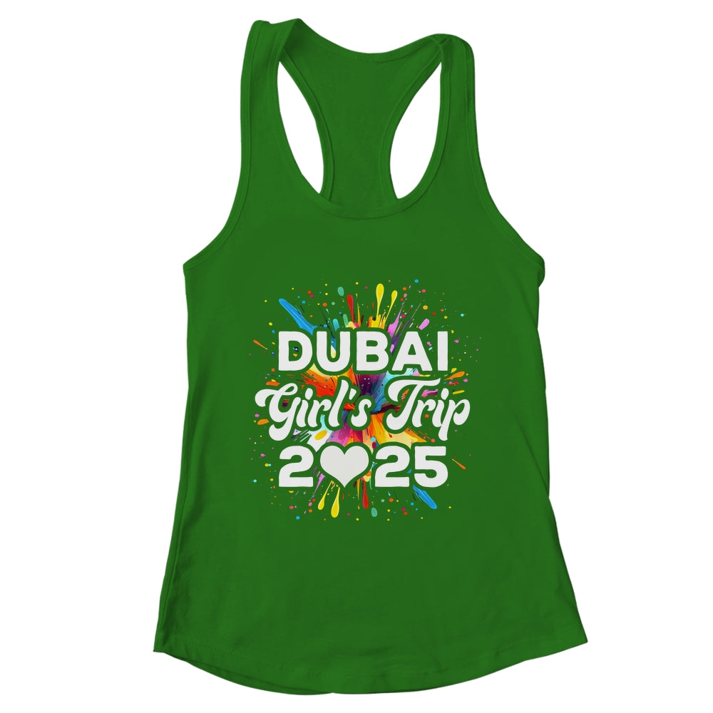 2025 Dubai Girls Trip Travel Vacation Bestie Friend Women Shirt & Tank Top | teecentury