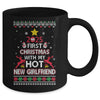 2025 First Christmas With My Hot New Girlfriend Ugly Mug | teecentury