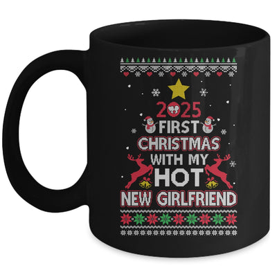 2025 First Christmas With My Hot New Girlfriend Ugly Mug | teecentury