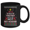 2025 First Christmas With My Hot New Husband Ugly Mug | teecentury