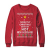 2025 First Christmas With My Hot New Husband Ugly Shirt & Sweatshirt | teecentury