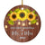 2025 Our First Christmas As Mr And Mrs Gift Sunflower For Wedding Newlywed Couple 2025 Christmas Tree Ornament | teecentury